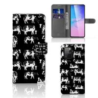 Samsung S10 Lite | Telefoonhoesje | Met pasjeshouder | Koetjes