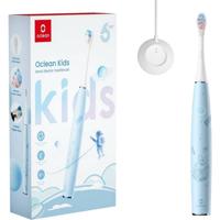 Oclean Kids - Elektrische Tandenborstel - Calciumfluoride Borstelharen Tegen Gaatjes - Ultrastille Poetservaring - Blauw - thumbnail