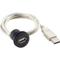 USB-inbouwbus 2.0 type A Bus, inbouw RRJ_USB_SW_150CM RRJ_USB_SW_150CM Schlegel 1 stuk(s)