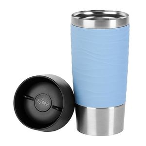 Emsa Thermosbeker Travel Mug Waves Blauw 360 ml