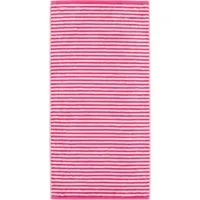 Cawö Cawo Campus Ringel Douchelaken 70x140 pink