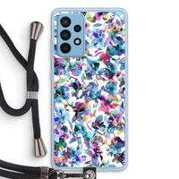 Hibiscus Flowers: Samsung Galaxy A52 Transparant Hoesje met koord