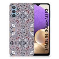 Samsung Galaxy A32 5G | TPU | Siliconen hoesje | Flower Tiles