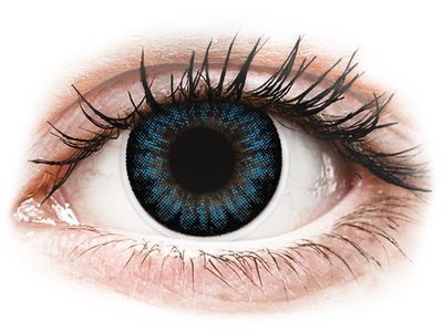 ColourVUE BigEyes Cool Blue - met sterkte (2 lenzen)