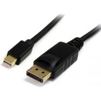 StarTech.com 1 m Mini DisplayPort-naar-DisplayPort 1.2 adapterkabel M/M DisplayPort 4k - thumbnail