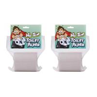 Toiletpapier niet te scheuren - 3x - Geintje/Grappig - verjaardagscadeau - fopartikel