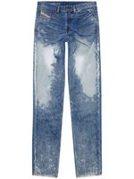 Diesel jean 2010 D-Macs à effet usé - Bleu Diesel jean 2010 D-Macs à effet usé - Bleu