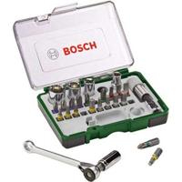 BOSCH Kleurschroevenset 27 stks + ratel - thumbnail