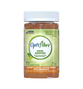 Optifibre gummies met vitamine D3 appelsien