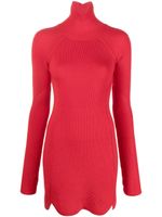 Zadig&Voltaire robe courte Viky en laine - Rouge - thumbnail