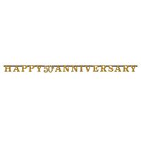 Letterslinger Happy Anniversary 50 Jaar Goud