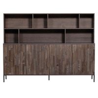 Wandkast Gravure New Essen Espresso Wandkast Gravure New Essen Espresso