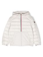 Moncler Enfant doudoune Masserau à capuche - Blanc - thumbnail