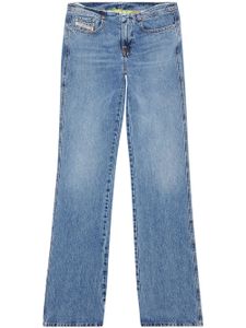 Diesel jean évasé 2003 D-Escription 09G93 - Bleu