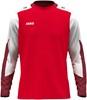 JAKO 8870K Longsleeve Dynamic Kids - Rood/Wit/Donkerrood - 152