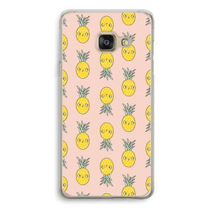 Ananas: Samsung Galaxy A3 (2016) Transparant Hoesje