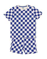 HEMA Kindershortama blokken blauw (blauw)