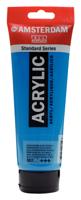Royal Talens Amsterdam Standard Series Acrylverf Tube 250 ml - Mangaanblauw Phtalo 582 Royal Talens Amsterdam Standard Series Acrylverf Tube 250 ml - Mangaanblauw Phtalo 582