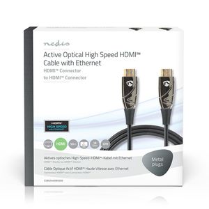 High Speed HDMI-Kabel met Ethernet | AOC | HDMI-Connector - HDMI-Connector | 50,0 m | Zwart