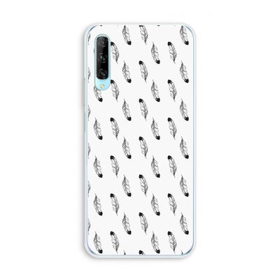 Pluimen: Huawei P Smart Pro Transparant Hoesje