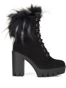 Giuseppe Zanotti bottines Tonix Winter à lacets - Noir