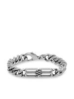 Balenciaga bracelet BB Icon en chaîne gourmette - Argent - thumbnail