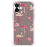 iPhone 16 Plus Case Anti-shock Flamingo iPhone 16 Plus Case Anti-shock Flamingo
