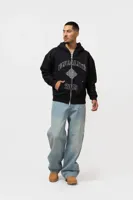 Equalité Isa Oversized Full Zip Hoodie Heren Zwart - Maat S - Kleur: WitZwart | Soccerfanshop Equalité Isa Oversized Full Zip Hoodie Heren Zwart - Maat S - Kleur: WitZwart | Soccerfanshop