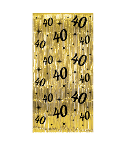 Deurgordijn 40 jaar 200 x 100 cm
