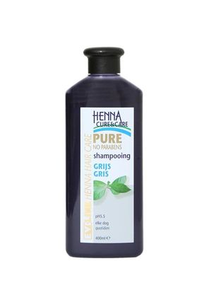 Henna Cure & Care Shampoo grijs (400 ml)