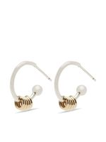 Justine Clenquet boucles d'oreilles Gloria - Argent