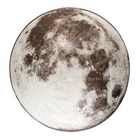 Zuiver Moon Vloerkleed Ø 200 cm - Grijs