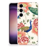 TPU Hoesje voor Samsung Galaxy S24 Pink Peacock - thumbnail