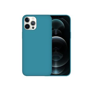 iPhone XR hoesje - Backcover - TPU - Zeeblauw