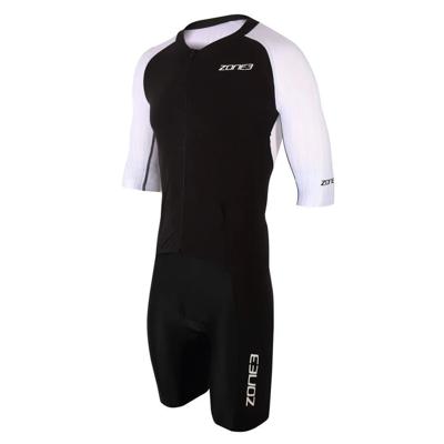 Zone3 Lava long distance FZ aero korte mouw trisuit heren S