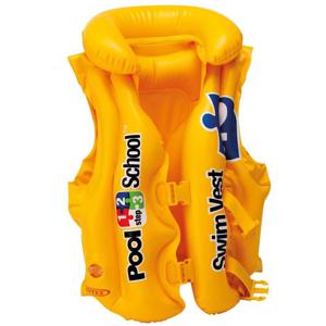 Intex Deluxe Swim Vest Pool School Step 2 Geel Patroon Zwemvest