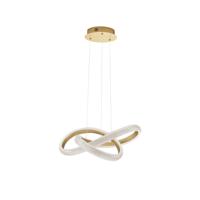 Lyora HanglampMedora krul goud 52,5cm - 9748155