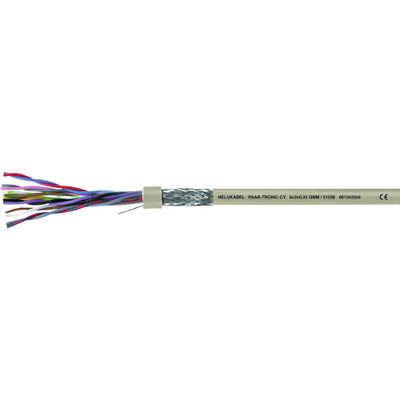 HELU 21038-500 Datakabel LiYCY 6 x 2 x 0.25 mm² Grijs 500 m