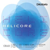 D'Addario H512-34M cellosnaar D-2 3/4