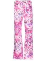 MARANT ÉTOILE pantalon à motif tie dye - Rose - thumbnail