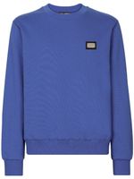 Dolce & Gabbana sweat en jersey DG Essentials - Bleu - thumbnail