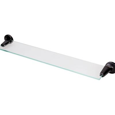Planchet Haceka Aspen | Wandmontage | 58 cm | Glas | Mat zwart