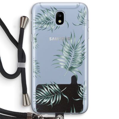 Simple leaves: Samsung Galaxy J5 (2017) Transparant Hoesje met koord