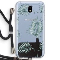 Simple leaves: Samsung Galaxy J5 (2017) Transparant Hoesje met koord
