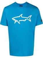 Paul & Shark t-shirt à logo imprimé - Bleu