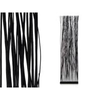 Kamerscherm Gift Decor Varas Zwart Wilgenhout 50 x 185 x 12 cm