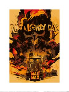 Mad Max Fury Road Art Print 30x40cm