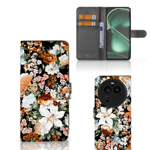 Hoesje voor OPPO Find X6 Pro Dark Flowers