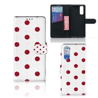 OPPO Find X2 Book Cover Cherries - thumbnail