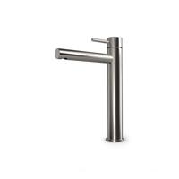 Hotbath BUDDY Wastafelmengkraan - hoog model - Geborsteld nikkel B103HGN